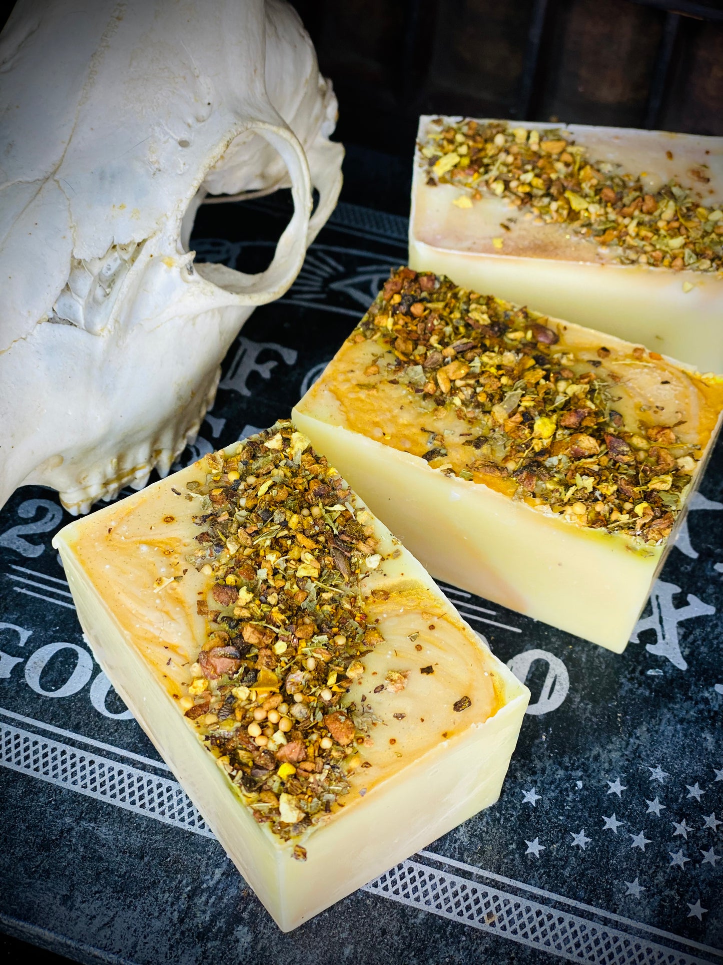 6 LEFT Lily and Lemon Morning Zest Protection Spell Bar Soap