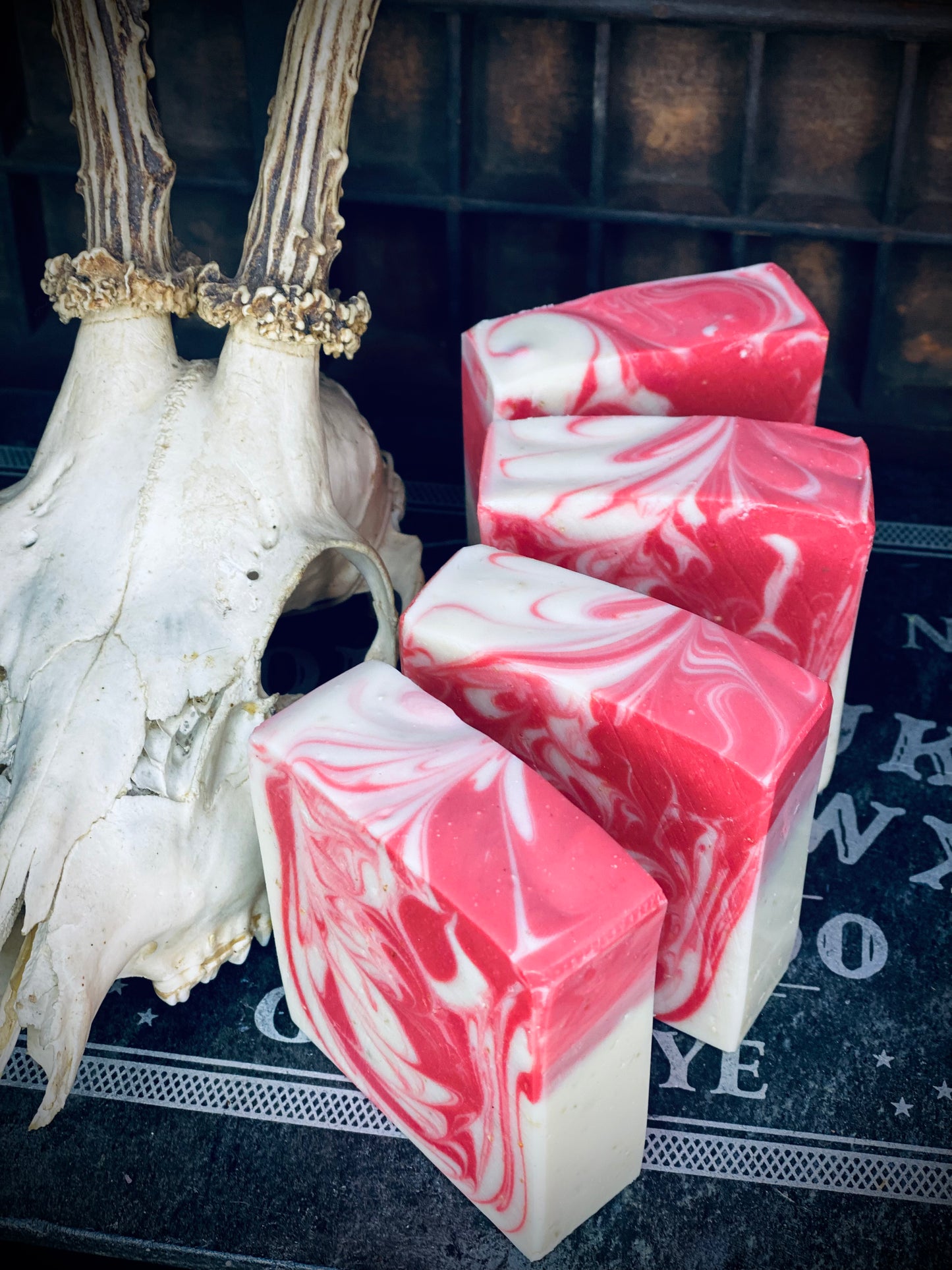 3 LEFT! Peppermint Oil and Oatmeal All Natural Bar Soap