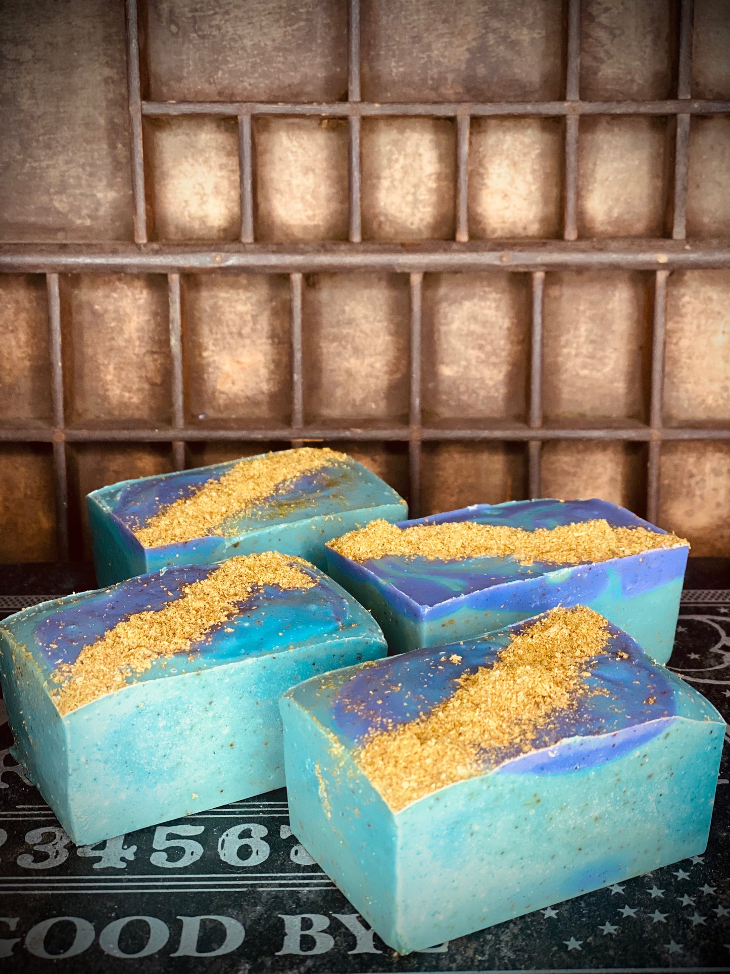 1 LEFT Ginger & Patchouli Bar Soap with Exfoliating Buttonwoods Brewery Beer Hops
