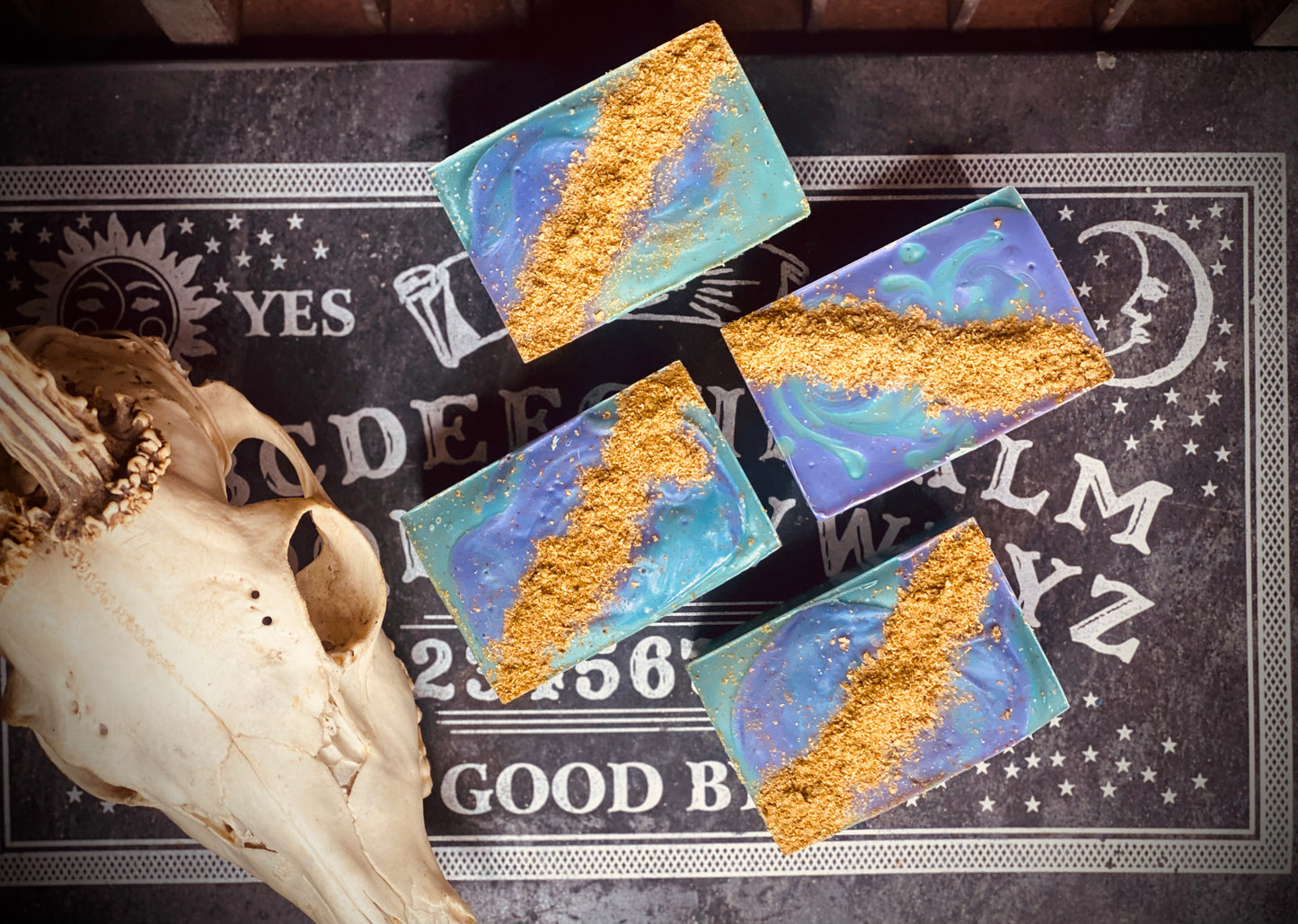 1 LEFT Ginger & Patchouli Bar Soap with Exfoliating Buttonwoods Brewery Beer Hops
