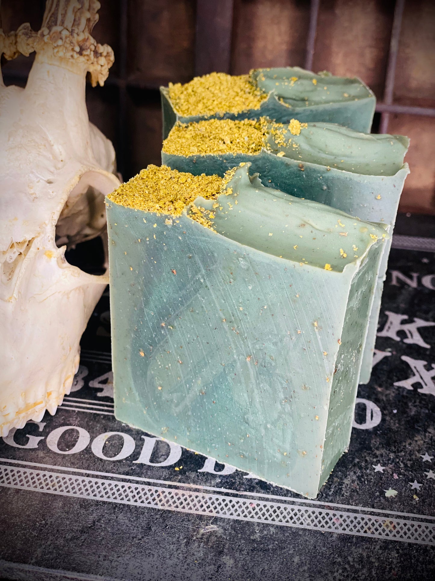 1 LEFT COCONUT OIL FREE! Hop To It Rustic Pine Tar featuring Buttonwoods Brewery Hops Bar Soap with Activated Charcoal