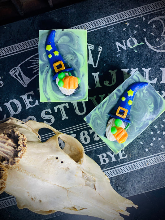 Poison Apple Handcrafted Soap Dough Bar Soap: HALLOWEEN GNOME