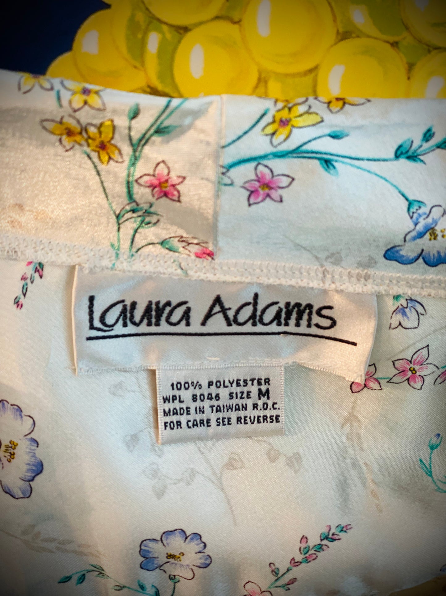✨SOLD✨ Laura Adams Vintage Floral Bathrobe