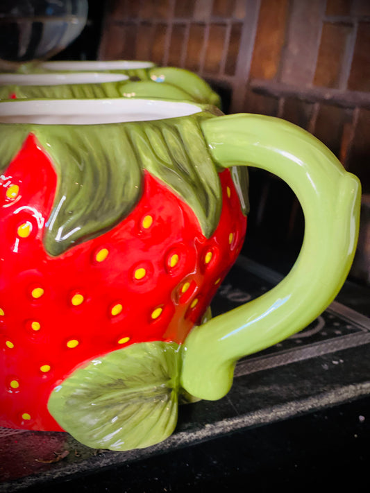 Strawberry Mugs each sold separately