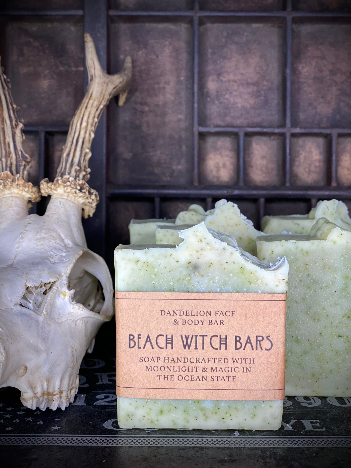 Dandelion and Oatmeal ALL NATURAL Body & Face Bar Soap