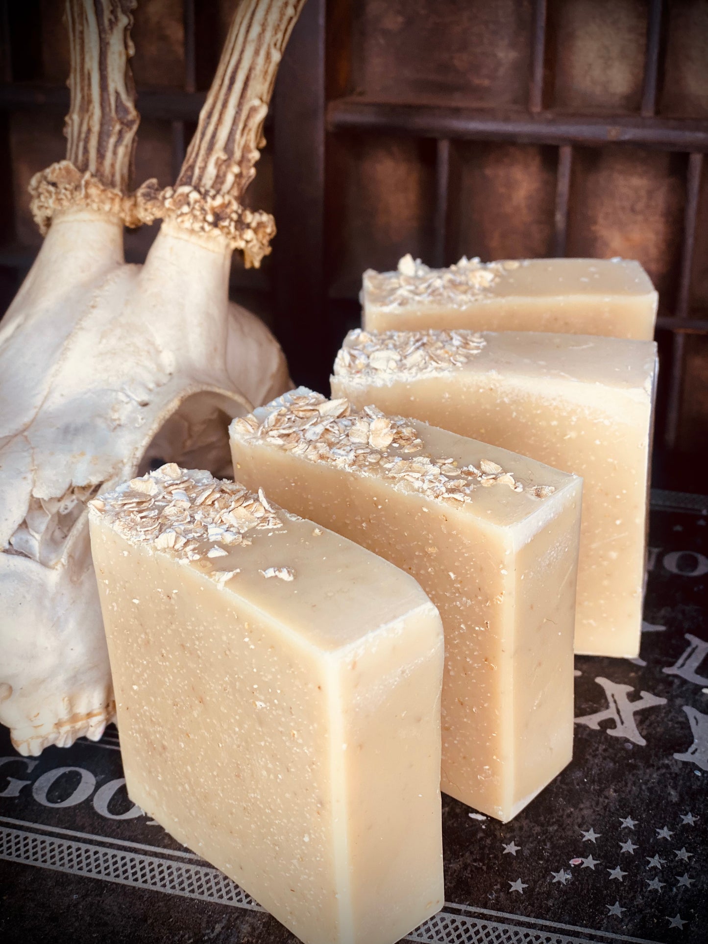 Breast Milk & Oatmeal Soap Bars and Rounds