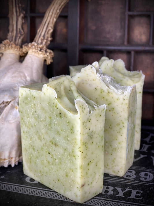 Dandelion and Oatmeal ALL NATURAL Body & Face Bar Soap