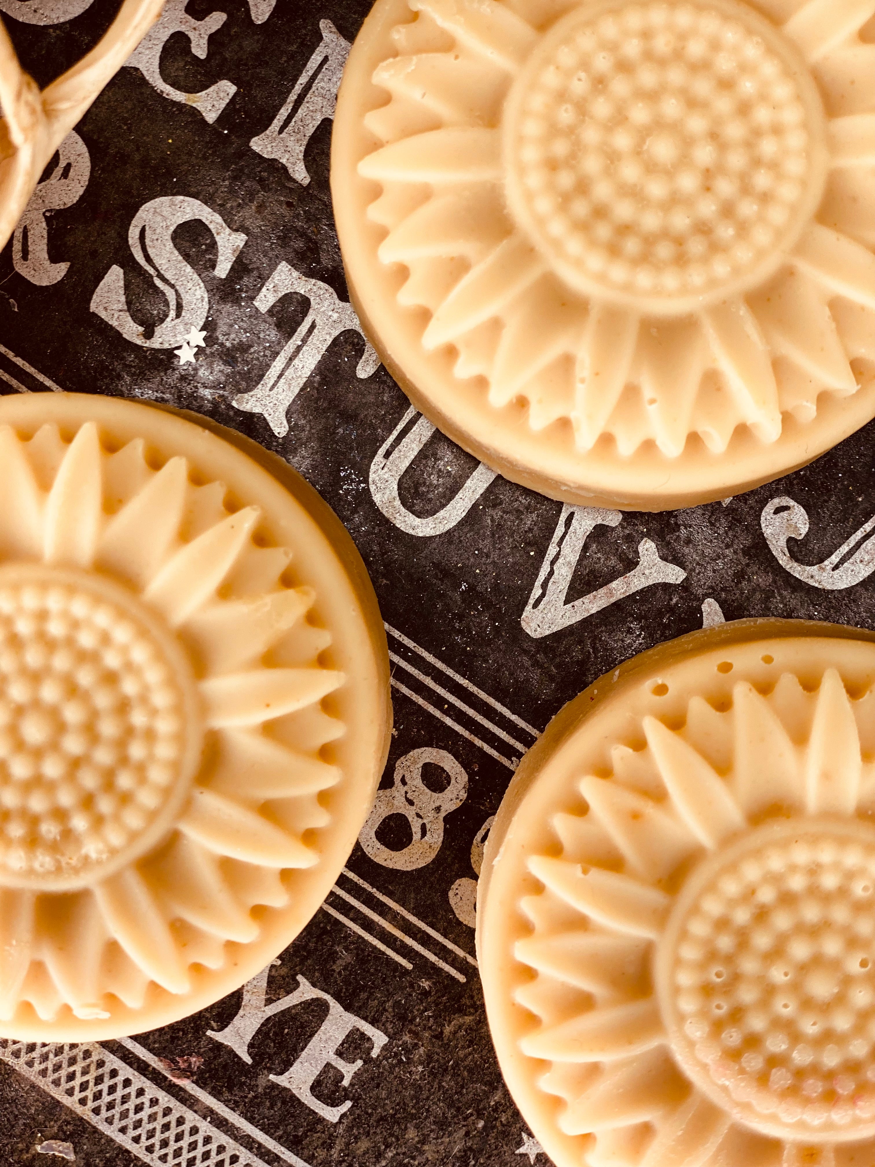 Breast Milk & Oatmeal Soap Bars and Rounds Beach Witch Bars