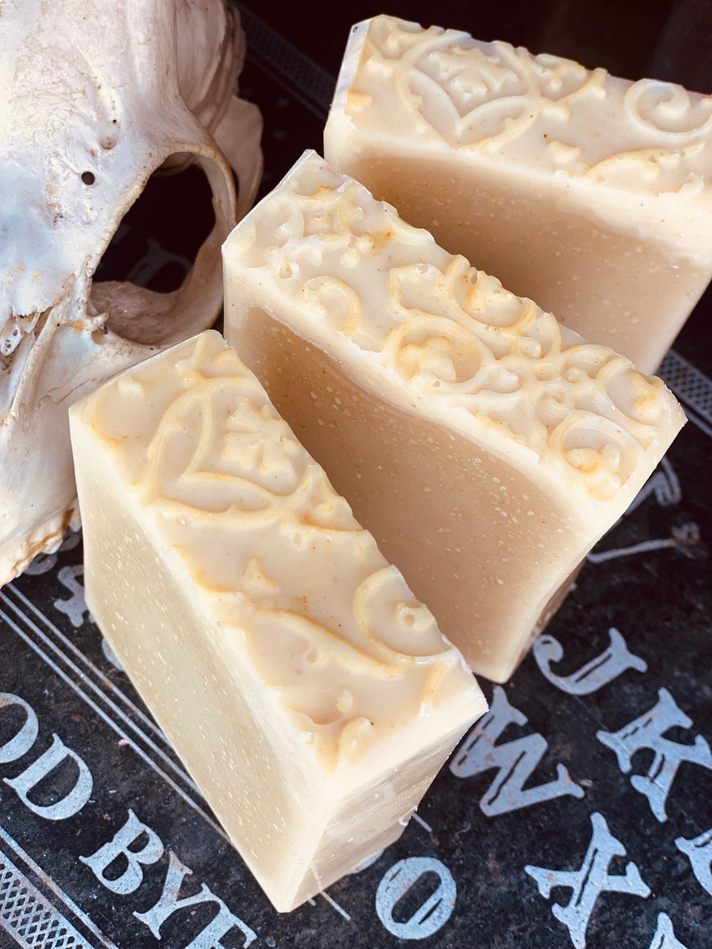 3 LEFT! Naked Oat Full Moon All Natural Colloidal Oatmeal Vegan Bar Soap